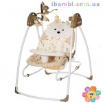 Шезлонг-качель SG 110-1 Бежевая